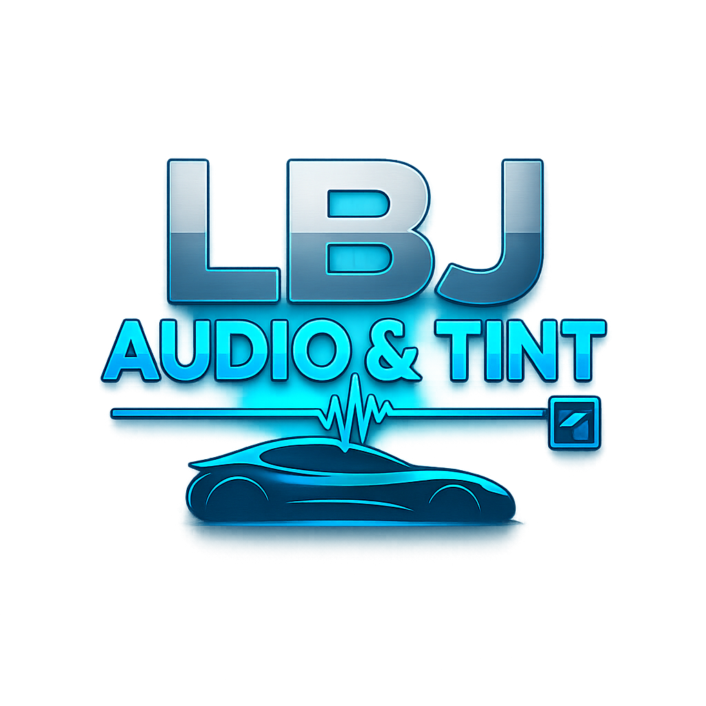 LBJ Audio & Tint Logo